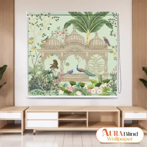 Heritage Indian Royal Palace Art Design Roller Blind