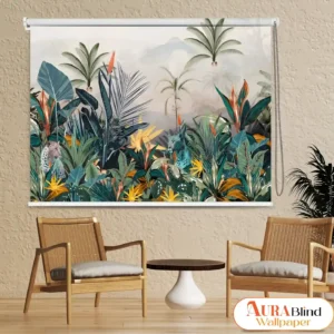 Tropical Botanical Harmony Roller Blind