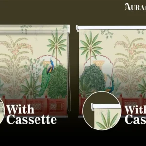 With Cassette ( Pelmet or Roll Cover )